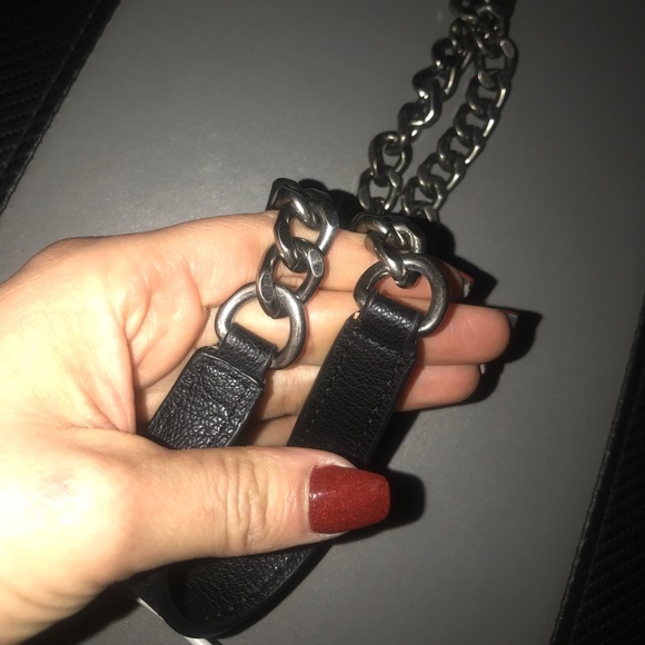 Black monogram envelope purse ¥$£ - Picture 6 of 8